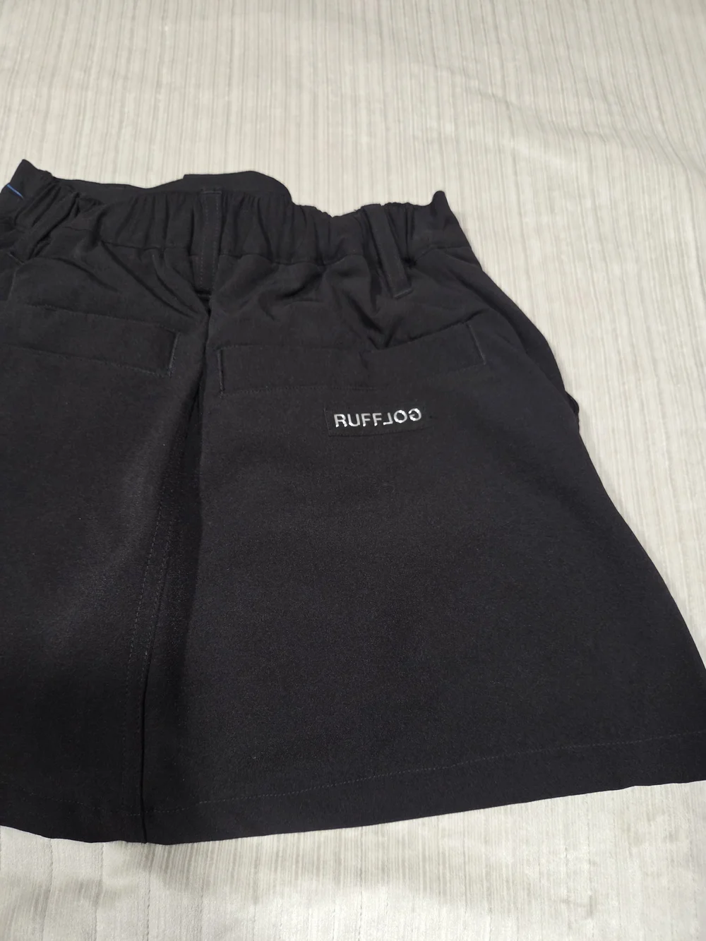RUFFLOG Hyper Stretch Golf Skirt in Black